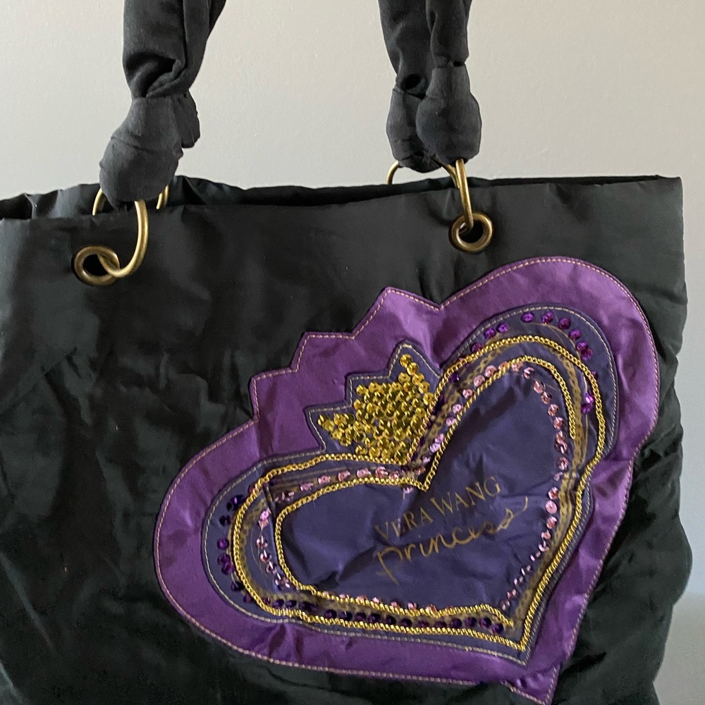 Vera Wang Sequin Princess Tote